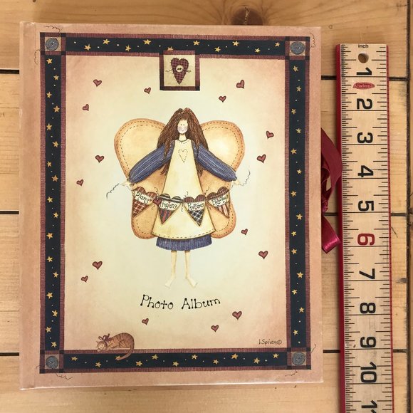 Linda Spivey Angel Art Photo Album Die-Cut Pages 2000 Havoc Penny Lane Publish - Picture 1 of 5